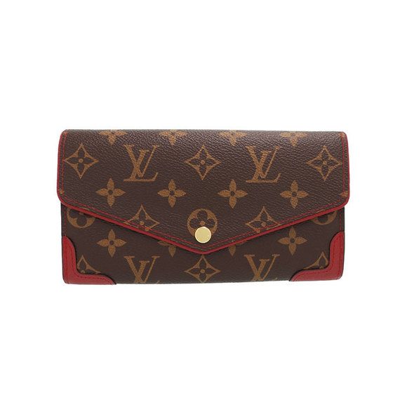 Louis Vuitton Portefeuille Monogram Sarah Long Bifold Wallet Retiro - Picture 1 of 8